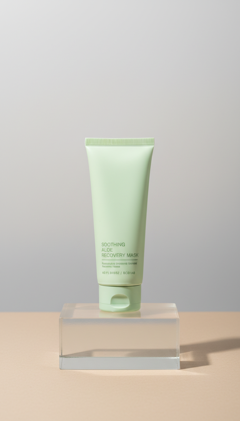 Soothing aloe recovery mask