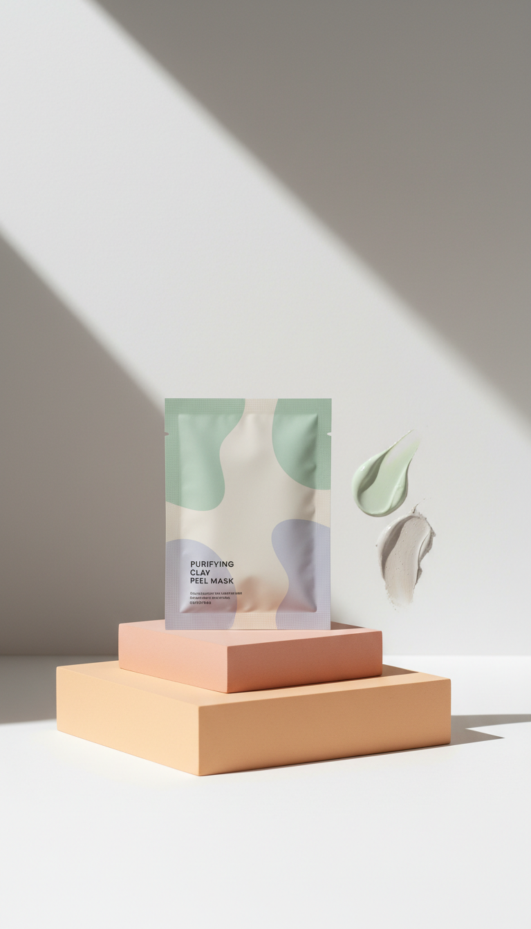 Purifying clay peel mask with mineral blend