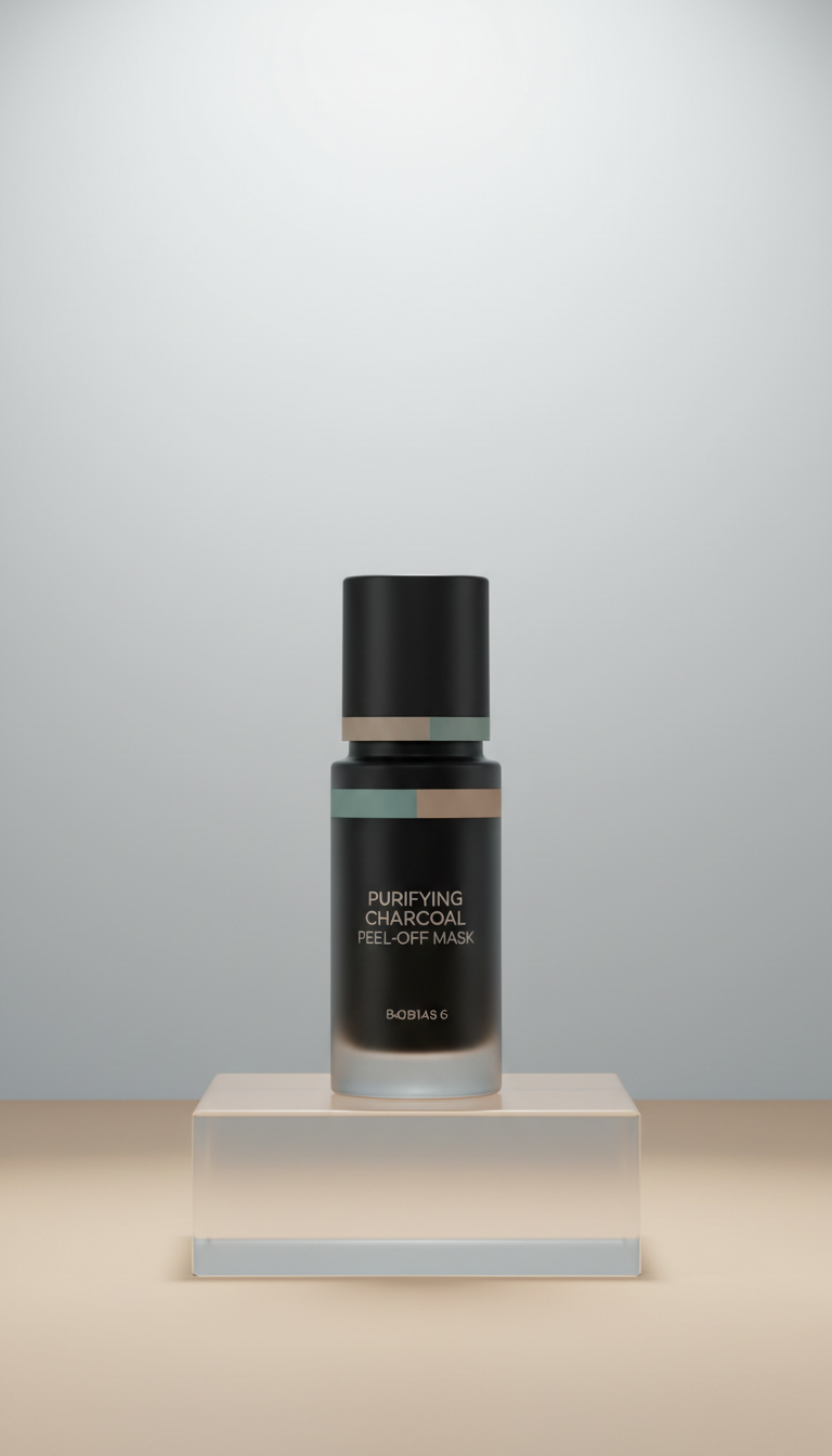 Purifying charcoal peel-off mask